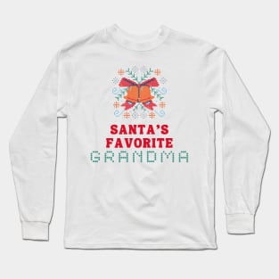 Christmas Grandma G Long Sleeve T-Shirt